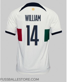 Günstige Portugal William Carvalho #14 Auswärtstrikot WM 2022 Kurzarm